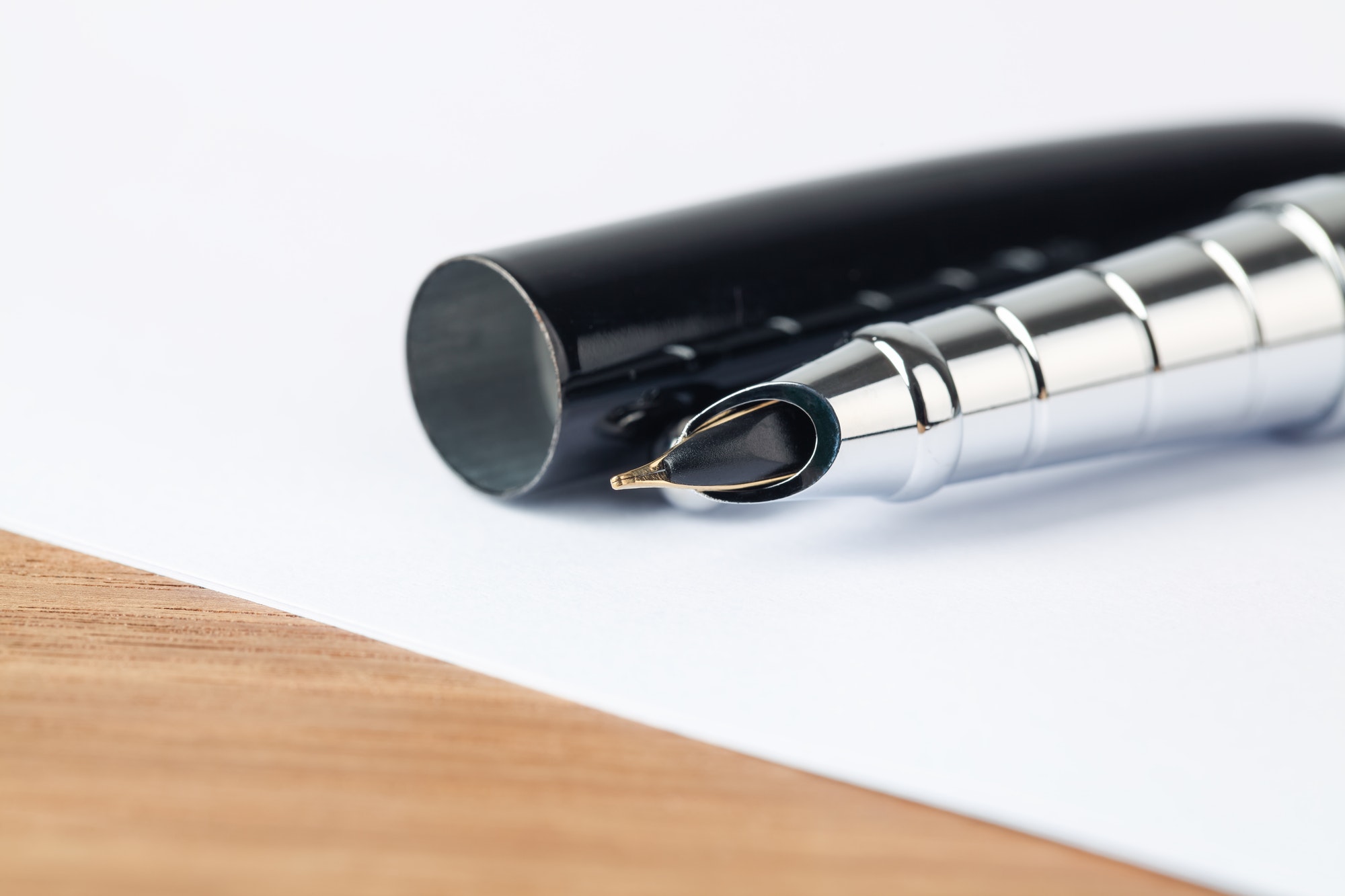 fountain pen closeup